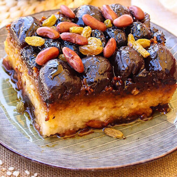 甑糕甄糕200g陕西西安美食特产小吃红枣糯米糕点即食八宝饭晋镜糕