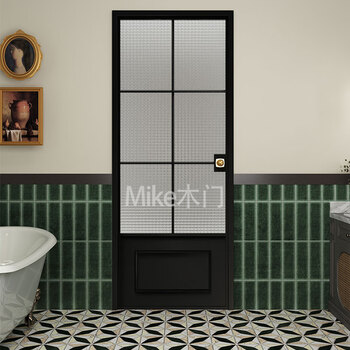 奔新农极窄钛镁合金法式复古门卫生间门厕所门洗手间门卫浴门浴室门