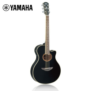 雅马哈（YAMAHA）APX700IIBL单板旅行木吉他 薄箱体舞台演奏款电箱jita黑色