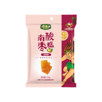 齐云山 休闲零食蜜饯果干江西特产 百香果味南酸枣糕 228g/袋