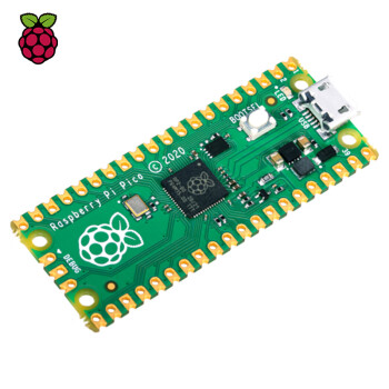丢石头 Raspberry Pi 树莓派Pico开发板  MCU开发板 RP2040芯片双核处理器 Pico开发板（未焊排针） 1盒