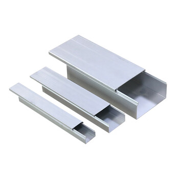 旭日昌 铝合金电缆桥架 铝合金槽式弱电桥架电缆槽盒 100*75mm 壁厚1.