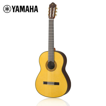 雅马哈（YAMAHA）CG192S亮光单板古典吉他云杉面板玫瑰木背侧板39英寸进阶款