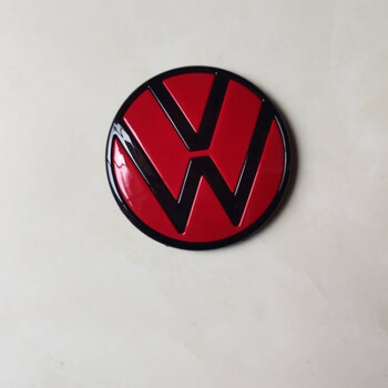 车标红色(9cm)>蔚克大众新速腾凌渡宝来朗逸高尔夫迈腾帕萨特polo车标