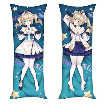 麦仙蝶原神胡桃等身抱枕钟离甘雨刻晴动漫周边人偶娃娃长抱枕套芭芭拉