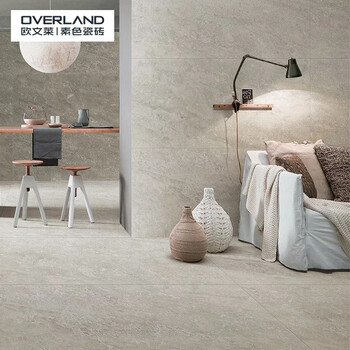 欧文莱素色砖地板砖750x1500现代简约客厅瓷砖高级灰4.
