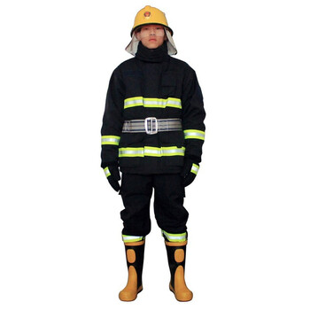 适用于消防战斗服套装3c认证5件套阻燃灭火防火服全套02款消防服上衣