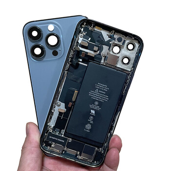 誉科创适用苹果13后盖总成iphone13promax排线外中框拆机后壳总 13