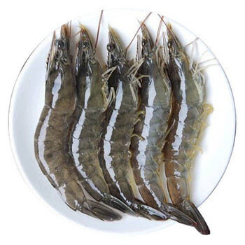 虾批发新鲜虾虾子大虾鲜活一箱大虾海鲜冰鲜速冻青岛虾2斤4斤净重腾旺