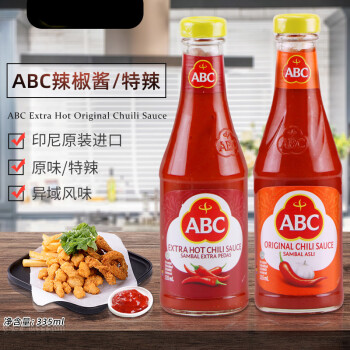 印尼abc辣椒酱abc Sambal Asli Indonesia 335ml 原味辣椒酱335ml 图片价格品牌报价 京东