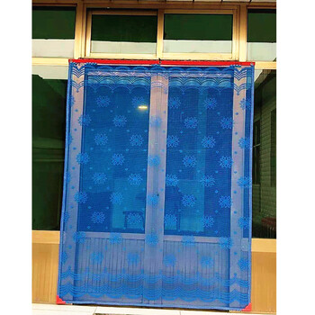 门帘防蚊夏季家用农村防苍蝇夏天室外加厚防晒发泡网防飘简易防风