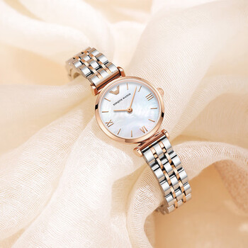 雷诺rarone2023手表女士轻奢小众小表盘防水气质时尚新款新年礼物间玫