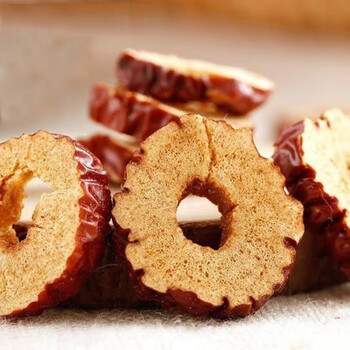 大枣片优品红枣片80克新疆大枣红枣干泡水红枣茶配桂圆产地一级红枣片