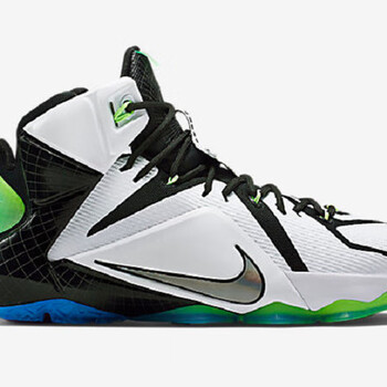 言娴詹姆斯13代篮球鞋男全明星黑人月鸳鸯12代黑人版高帮气垫耐磨战