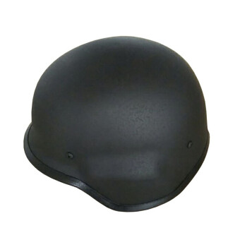 军星熠 M88 防暴钢盔QGF03凯夫拉训练盔安全头盔 黑色 钢质（全钢）不防弹