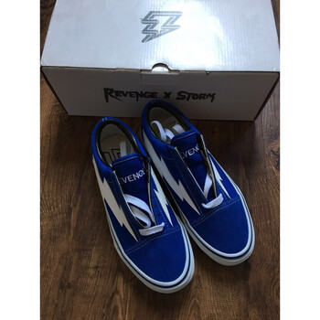 复仇风暴闪电鞋revenge x storm男女情侣火焰闪电板鞋运动休闲鞋帆布