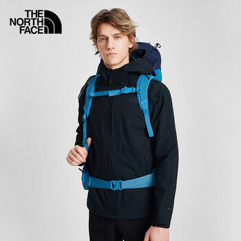 thenorthface北面夹克男户外防风保暖外套上衣4r2nrg1藏青色xxl
