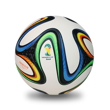 狮奥利兴世界杯足球2014巴西桑巴荣耀5号比赛用球pu颗粒防滑专用球