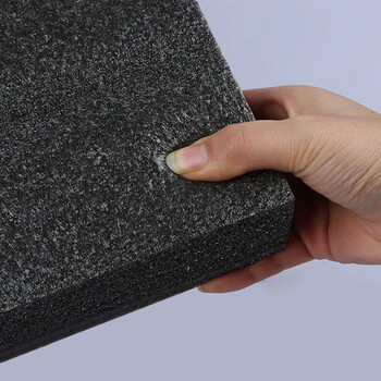 青意萱防震epe珍珠棉泡沫板泡棉快递打包包装内衬定制海绵垫黑色加厚