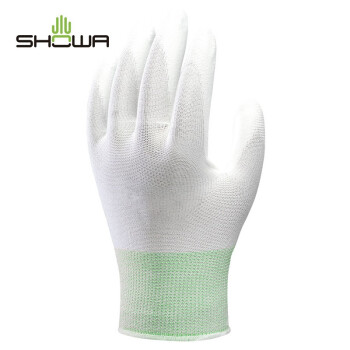 尚和手套(SHOWA) PU涂掌手套 双层涂层浸胶耐磨防滑尼龙手套B0510 1双 M码 300489