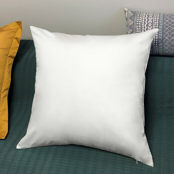 沙发靠枕套60x60cm 不含纯白色靠枕套纯棉扎染抱枕新疆棉五星酒店民宿