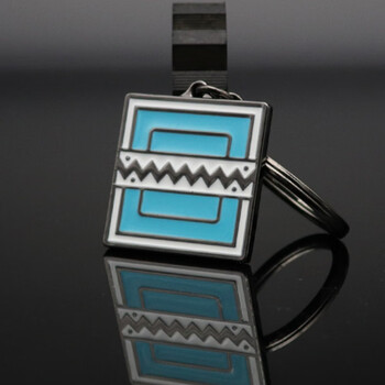 r6游戏周边干员挂件  旭冠创意坊    创意钥匙圈 透明(夹子妹/frost)