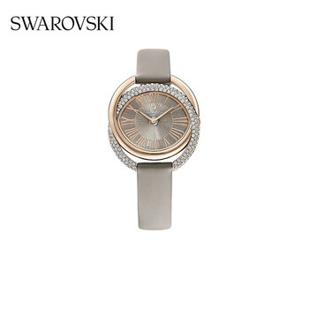 施华洛世奇手表 施华洛世奇婉约灵动欧美表腕表手表复古造型英表手表女女友礼物灰色33mm 行情报价价格评测 京东