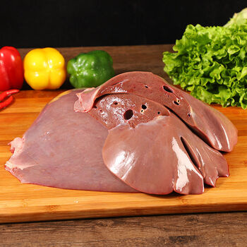 驴肝生鲜驴肝脏散养河北生驴肝酷语生鲜现杀小毛驴内脏驴杂 5斤