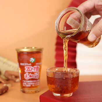 五指毛桃酒80ml支装节日加礼盒酒盒装80ml16支