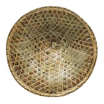 大杨788竹编斗笠帽子 大型斗笠 直径120cm 10顶 防晒帽大檐遮阳帽采茶