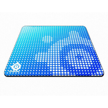 heavy超大加厚锁边电竞游戏鼠标垫cs 霜冻之蓝 320x285mm  6mm