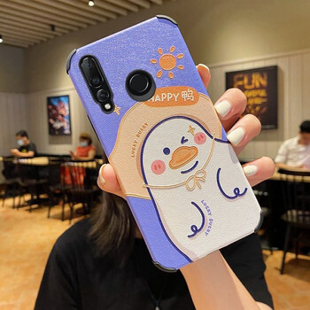 回沃适用适用华为nova4手机壳nove4e女款nva4网红nov创意novo可爱now