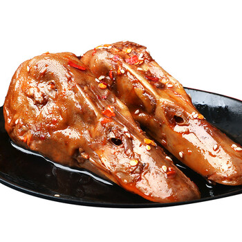 御食园四川特产香辣卤鸭头麻辣鸭头成都网红小吃零食鸭肉即食冷吃鸭货