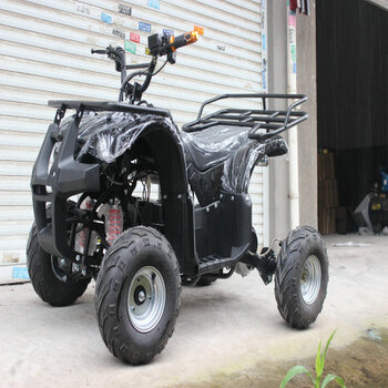 电动大公牛小公牛沙滩车轴传动电动四轮越野摩托车充电双人电动车电动