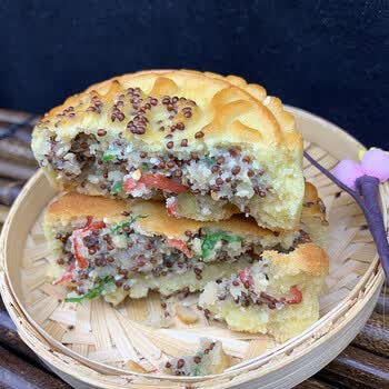 月饼老式白皮传统内蒙古赤峰林西老食品厂青红丝冰糖手工五仁 苏子5个