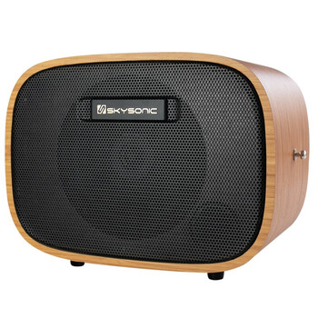 skysonic天音吉他音箱民谣弹唱直播充电蓝牙内录便携户外电木吉他音箱