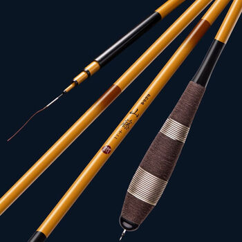 达瓦本川日本进口碳素鲫鱼竿28调19调超轻超细超硬台钓极细钓鱼竿手杆