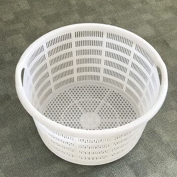 阿尤布装西瓜箩筐圆形塑料特大号水果筐加厚西瓜箩筐蔬菜收纳筐框子