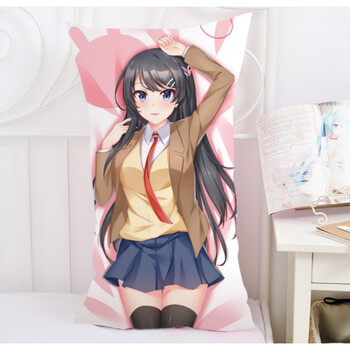 动漫抱枕樱岛麻衣青春猪头少年不会梦到兔女郎学姐 樱岛麻衣抱枕 动漫