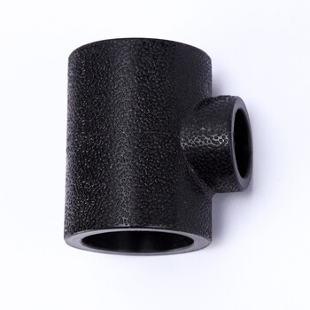 pe异径变径三通50 40 32 25 20 6分4分1寸接头管件配件黑色水管63 50*