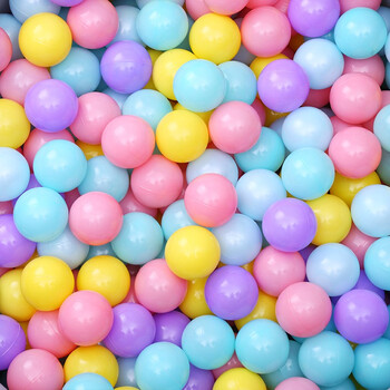 迪士尼同款儿童马卡龙海洋球婴儿彩色球球无味毒玩具室内宝宝球池围栏