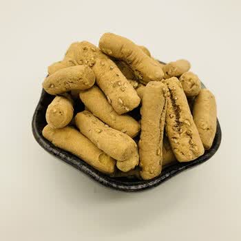 mpdq新货垣曲炒琪2斤山西特产土炒馍棋子豆土炒面豆炒指 长条椒叶味