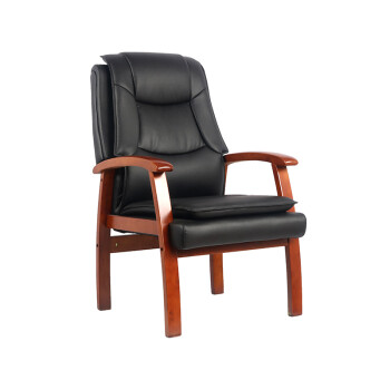 实木皮艺会议椅老板办公椅西皮6608001080mm定制款