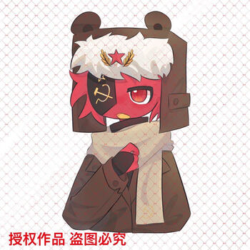 流彗ch国拟钥匙扣countryhumans国家拟人立牌ch俄瓷美英法钥匙扣五常