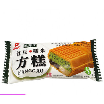 20支礼拜天大东北红豆糯米方糕夹心威化冰淇淋激凌雪糕网红冷饮红豆
