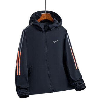 耐克nike运动连帽夹克新款外套男春秋季训练跑步足球透气旅行灰色m36