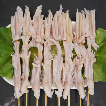 网红无骨鸭掌串冷冻半成品20串/袋奶茶店烤吧夜市铁板油炸烧烤食材