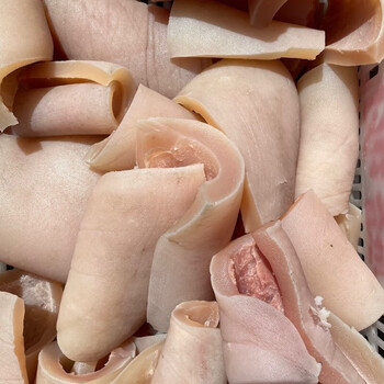 铭语然全熟黄牛皮新鲜黄牛皮(2斤)  可凉拌爆炒 熟牛杂 2斤