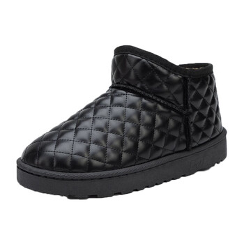 匠璃秋冬季中年妈妈穿的豆豆棉鞋东北保暖加绒加厚懒人一脚蹬新款毛鞋