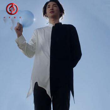 人间体衣服同款衬衫黑白泰迦cosplay特雾崎上衣现货托雷基亚衬衣xl
